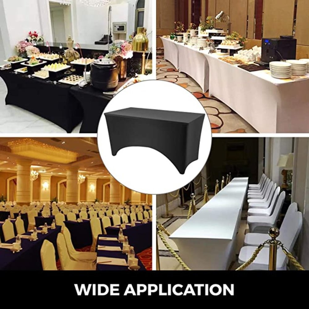 Black Cloth  Tableware for parties, banquets, vendor events!